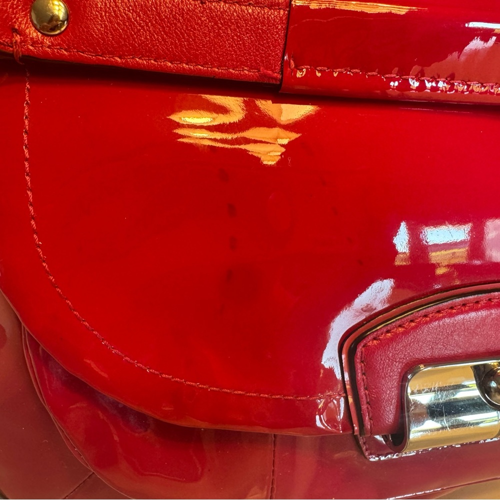 Coach Patent Leather Crossbody/Top Handle Bag - Picture 5 of 8
